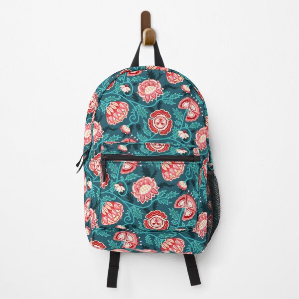 Item preview, Modern Indian Chintz - Pink & Mint designed and sold by TigaTiga.