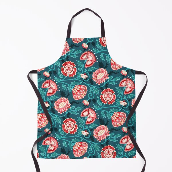 Item preview, Modern Indian Chintz - Pink & Mint designed and sold by TigaTiga.