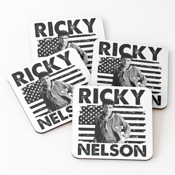 Item preview, Retro American Flag Ricky Nelson Music Gift designed and sold by VeronicaTromp.