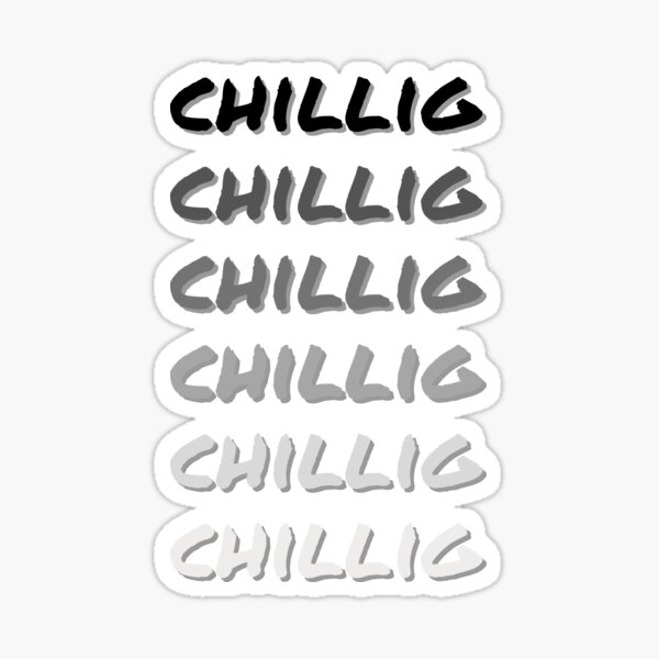 Sticker: Chillig
