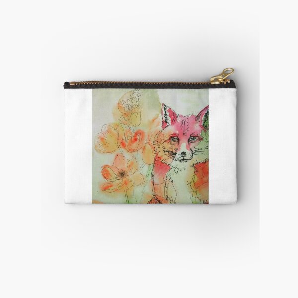 Item preview, Fox and Flowers designed and sold by Cherish Haskell.