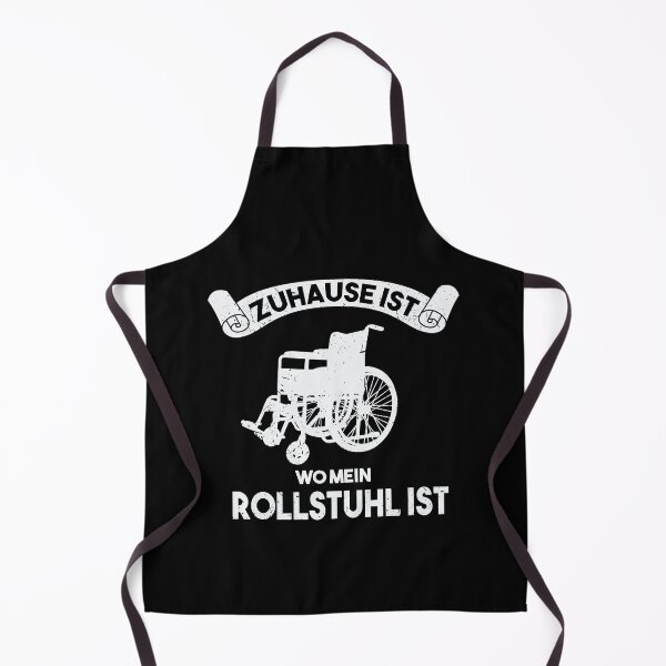 Artikelvorschau, ZUHAUSE IST WO MEIN ROLLSTUHL IST entworfen und verkauft von Spirit-Designs.
