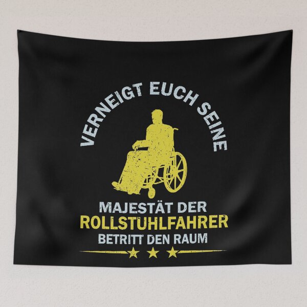 Item preview, DER ROLLSTUHLFAHRER BETRITT DEN RAUM designed and sold by Spirit-Designs.
