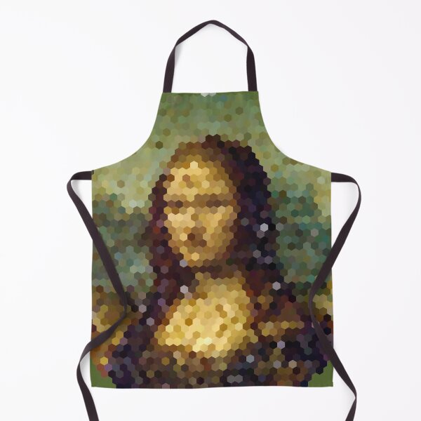 Artikelvorschau, Mona Lisa - Hexagon Pixel entworfen und verkauft von MisterSquid.