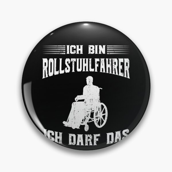 Artikelvorschau, ICH BIN ROLLSTUHLFAHRER ICH DARF DAS entworfen und verkauft von Spirit-Designs.