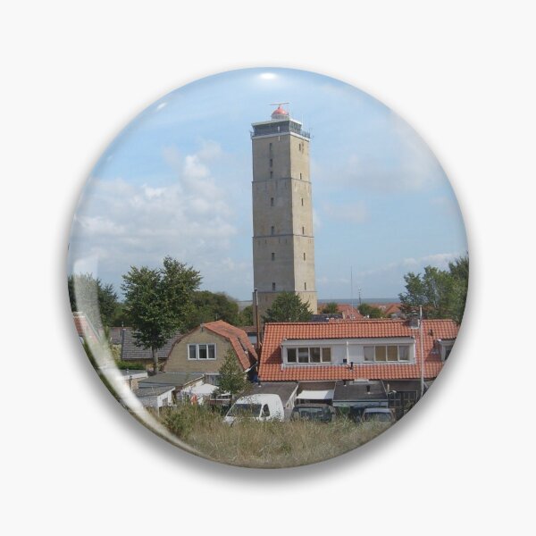 Item preview, Vuurtoren Brandaris op Terschelling, Waddeneilanden Nederland designed and sold by Colourful-Dinos.