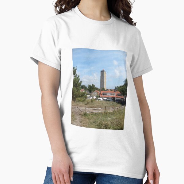 Item preview, Vuurtoren Brandaris op Terschelling, Waddeneilanden Nederland designed and sold by Colourful-Dinos.