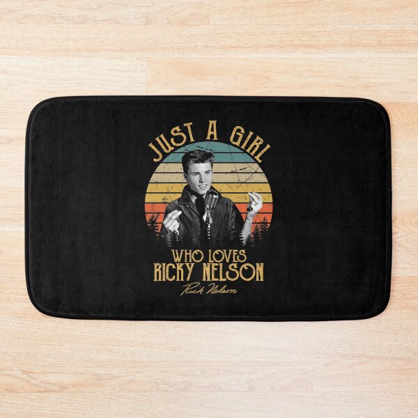 Item preview, Just A Girl Who Loves Ricky Nelson designed and sold by VeronicaTromp.
