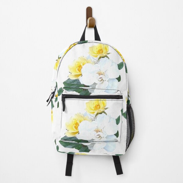 Item preview, Floral Pattern --Yellow and White Roses designed and sold by MulesParty.