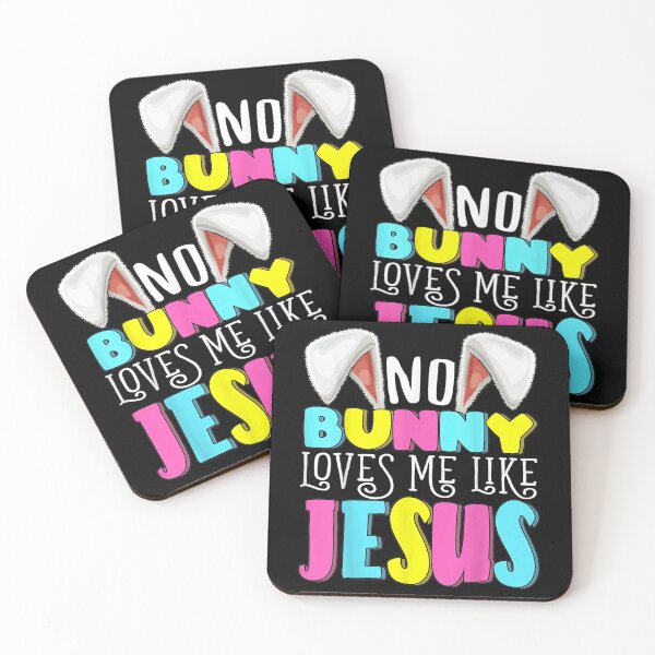 Item preview, No Bunny Loves Me Like Jesus Christian Easter designed and sold by christinewats.