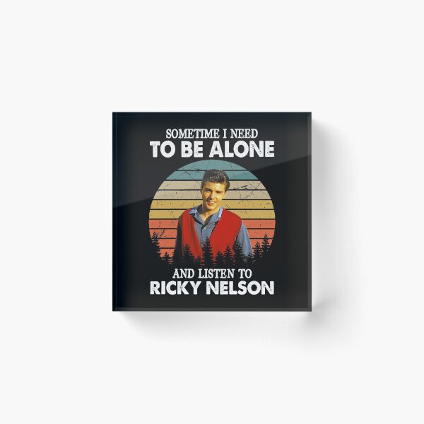 Item preview, Sometime I Need To Be Alone and Listen To Ricky Nelson Vintage designed and sold by VeronicaTromp.