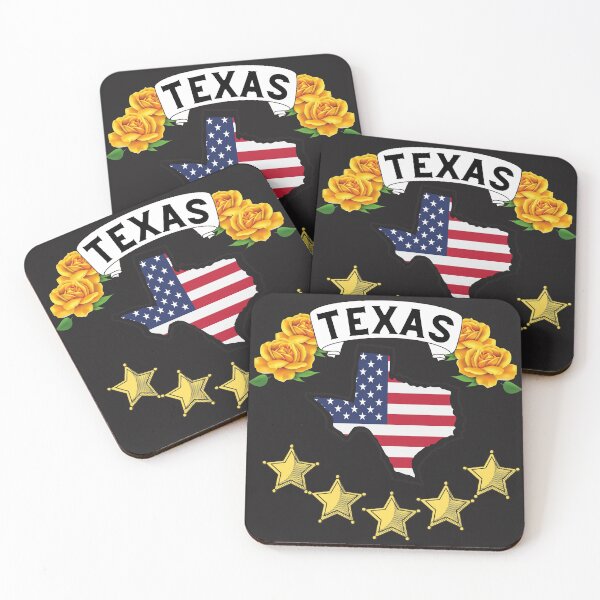 Item preview, YELLOW ROSE, OF TEXAS, TEXAS MAP, AMERICAN TEXAS designed and sold by R B Chrystal.