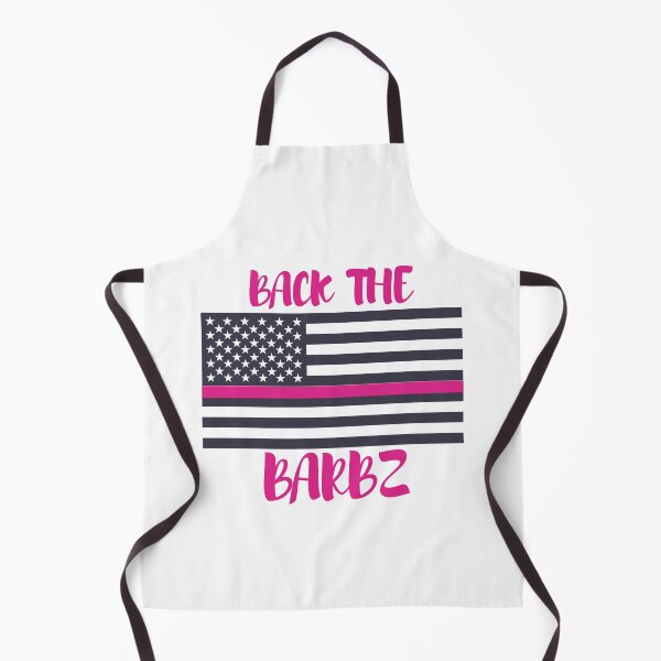 Item preview, BACK THE BARBZ PINK WITH LOGO designed and sold by CaitU.