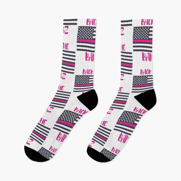 Item preview, BACK THE BARBZ PINK WITH LOGO designed and sold by CaitU.