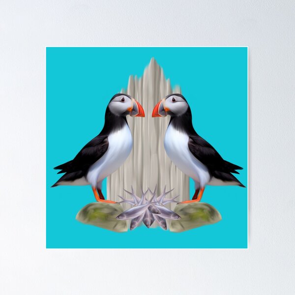Item preview, Puffins designed and sold by Urbanhero.