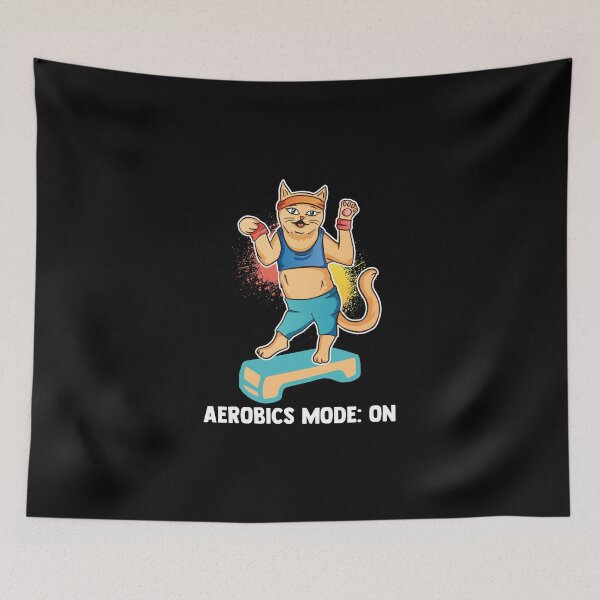 Item preview, Aerobics Mode On Sport Aerobics Freestyle Aerobics designed and sold by Nessshirts.