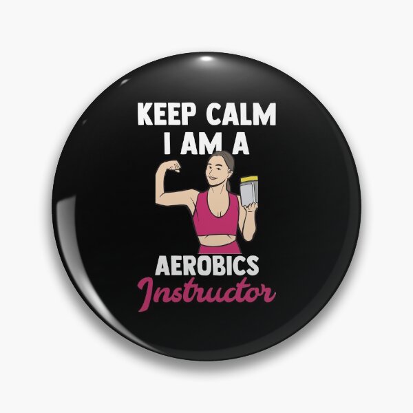 Item preview, Keep Calm I Am Aerobic Instructor Sport Aerobics designed and sold by Nessshirts.