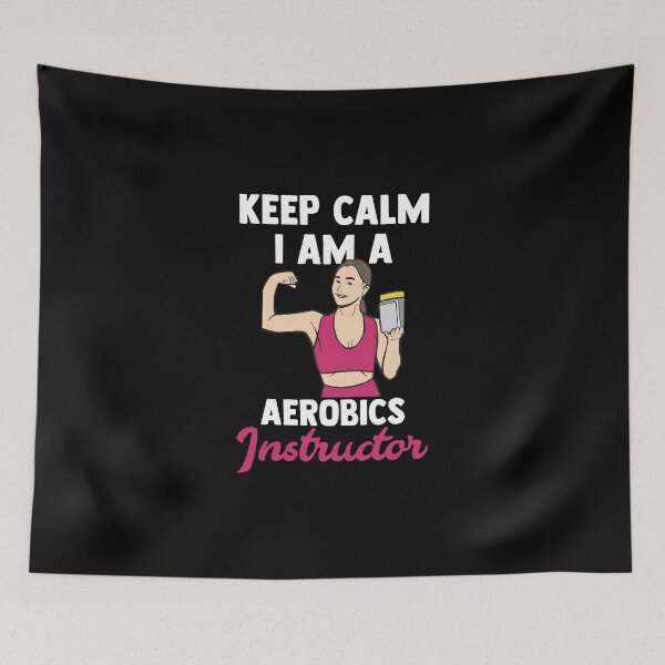 Item preview, Keep Calm I Am Aerobic Instructor Sport Aerobics designed and sold by Nessshirts.