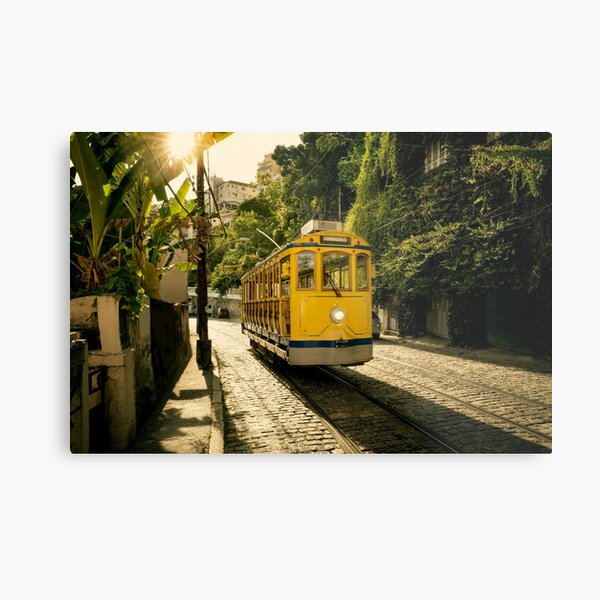 Aperçu de l'œuvre Vieux tramway jaune créée et vendue par Mikołaj Niemczewski.