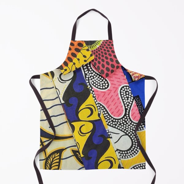Item preview, African Fabric Patchwork Collage Art Patterns [#239] designed and sold by AfriStyleUK.