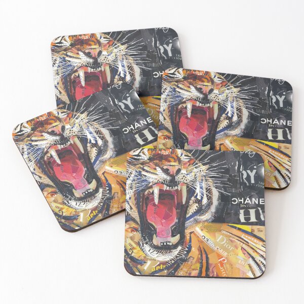 Item preview, Tiger collage designed and sold by Oliva-Collage.