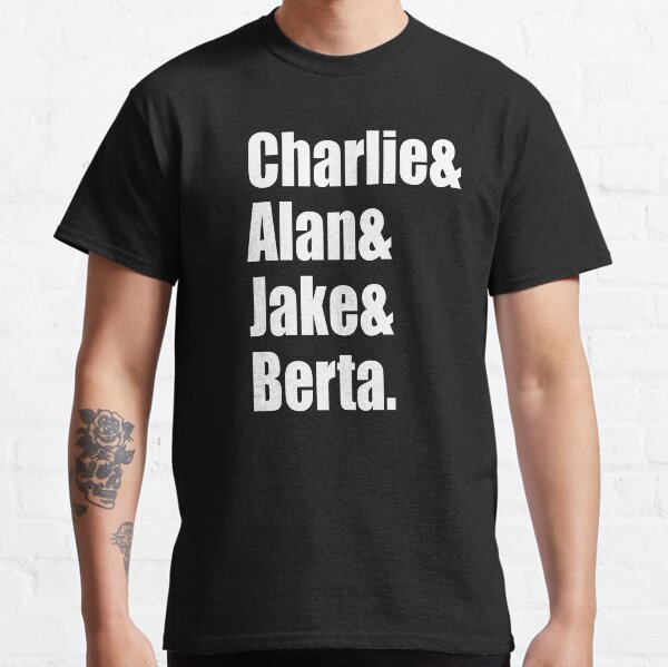 Zweieinhalb Männer Cast Classic T-Shirt
