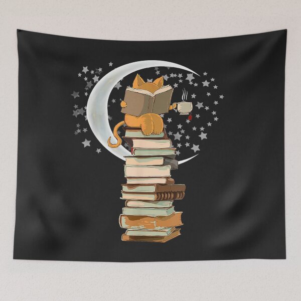 Item preview, Cats And Books designed and sold by BetterDesigns4U.