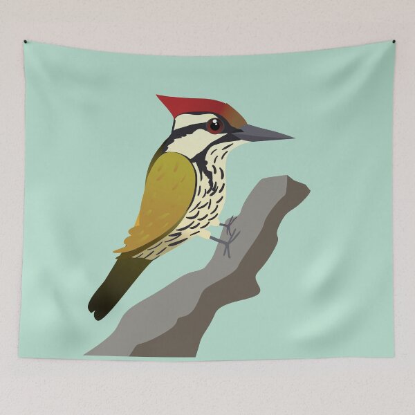 Item preview,  Common flameback woodpecker designed and sold by Bwiselizzy.