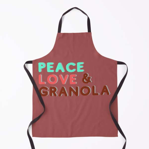 Item preview, peace love & granola designed and sold by dabluelady.