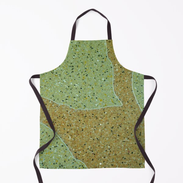 Aperçu de l'œuvre Résumés de terrazzo - Conception de forme libre moderne d'un trottoir vénitien classique créée et vendue par Georgia Mizuleva.
