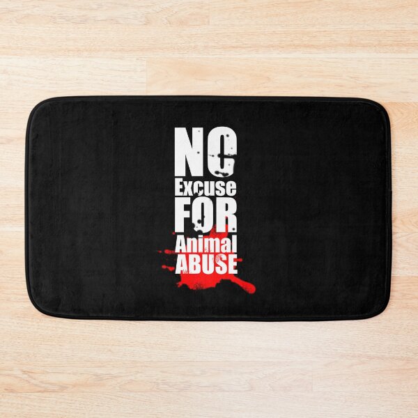 Item preview, No Excuse for Animal Abuse designed and sold by HorizonDesignz.