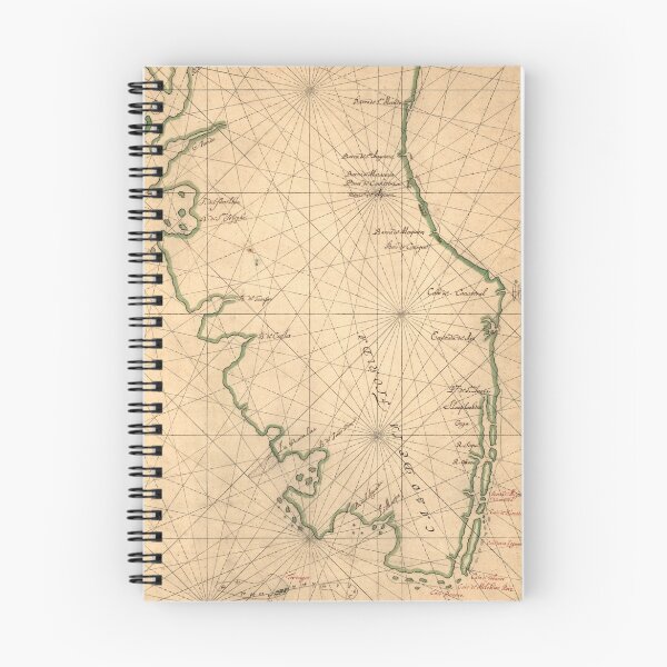 Item preview, Vintage Map of Florida (1639) designed and sold by BravuraMedia.