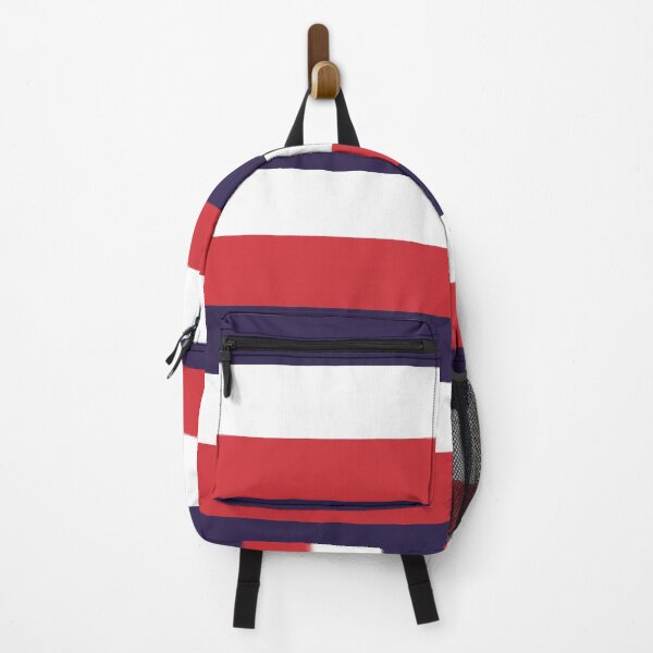 Item preview, 3 Large RED NAVY BLUE and WHITE Horizontal STRIPES designed and sold by RachelMacht.