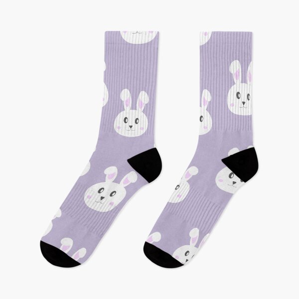 Item preview, Cartoon Bunny pattern.  Modern Print designed and sold by KsuWonder.