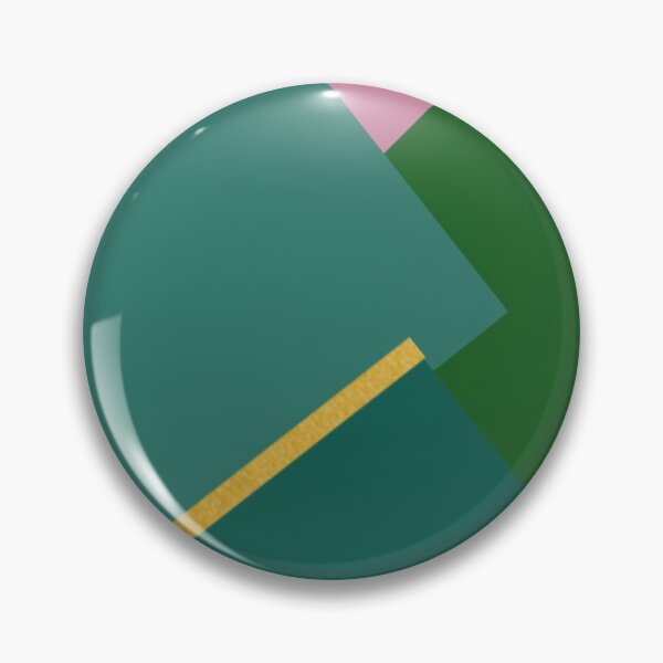 Item preview, Minimalist Pine Green Gold Metallic designed and sold by BEyourself be.