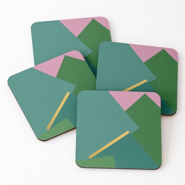 Item preview, Minimalist Pine Green Gold Metallic designed and sold by BEyourself be.