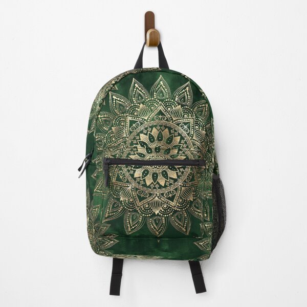 Item preview, Elegant Green Gold Mandala designed and sold by InovArtS.