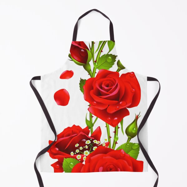 Item preview, Illustration of red roses.T-shirt print designed and sold by Senior-Kuzmin.