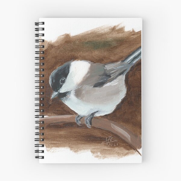 Item preview, Coal Tit - Oil painting designed and sold by mymonmia.