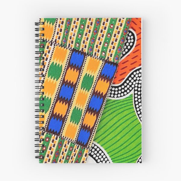 Item preview, African Fabric Patchwork Collage Art Patterns [#242] designed and sold by AfriStyleUK.