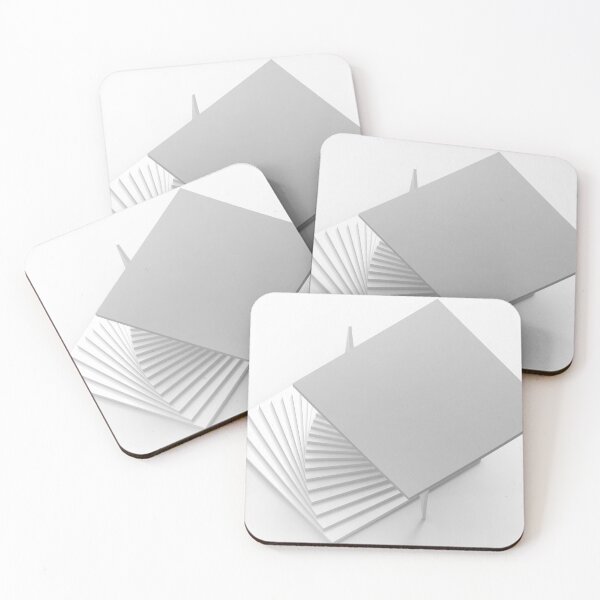 Item preview, Minimal style and geometric shape Design Modern Art monotone Concept Black and White designed and sold by Gugurat.