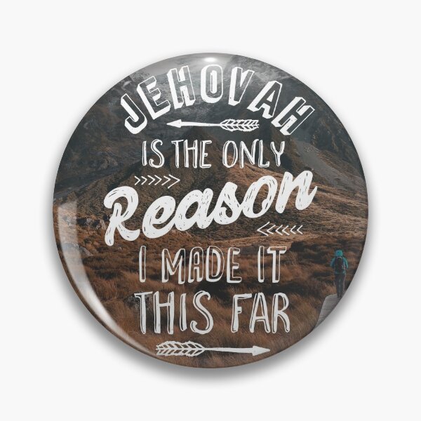 Item preview, JEHOVAH IS THE ONLY REASON I MADE IT THIS FAR designed and sold by Paper Bee Gift Shop.