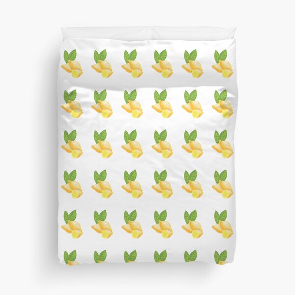 Lemons Duvet Cover