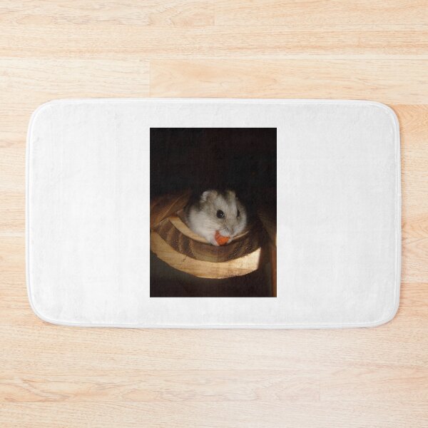 Item preview, Cute little Russian Dwarfhamster eating a snack designed and sold by Colourful-Dinos.