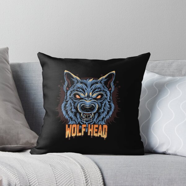 Item preview, Angry Wolf Head T-Shirt designed and sold by Pheonix812.