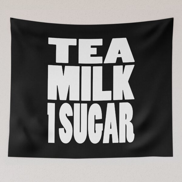Item preview, TEA MILK 1 SUGAR | Mug and drink instructions designed and sold by Cevil.