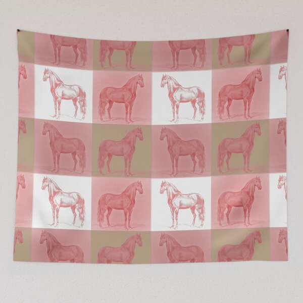 Item preview, Have Appetite for Life, Monsieur de Guille Horse, Philip Christian Haag Maroon White designed and sold by SpiritGifts.