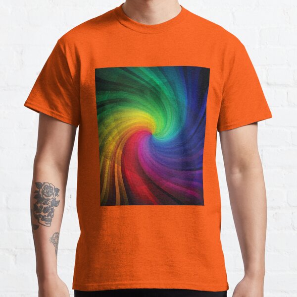 Rainbow Swirls Classic T-Shirt