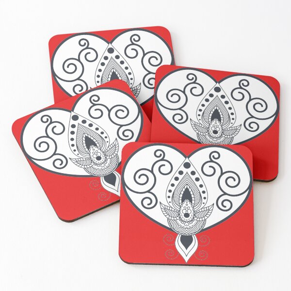 Item preview, Mandala Heart - Yoga Design designed and sold by madhavirao.