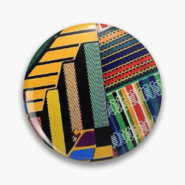 Item preview, African Fabric Patchwork Collage Art Patterns [#243] designed and sold by AfriStyleUK.